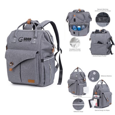 Multi-Function Diaper Backpack