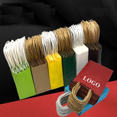 Premium Kraft Paper Shopping Bags