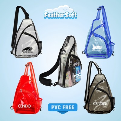 FeatherSoft Clear Sling Bag