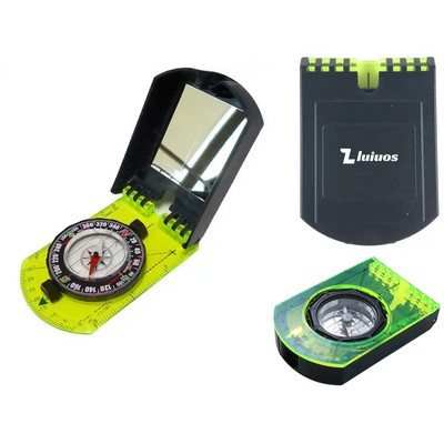 Flip Cover Compass With Mirror