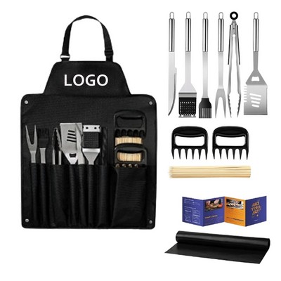 Comprehensive 11-Piece BBQ Grill Set