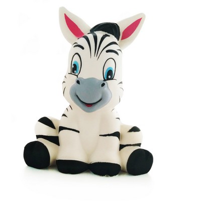 Slow-Rebound Zebra Stress Relief Toy