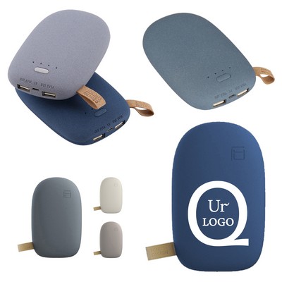 Oval-Shaped 10400Mah Power Bank