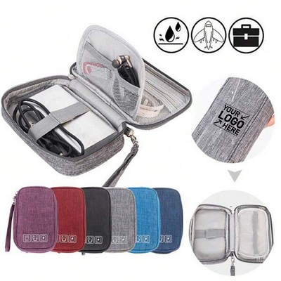 Waterproof Travel Cable Organizer with Portable Design