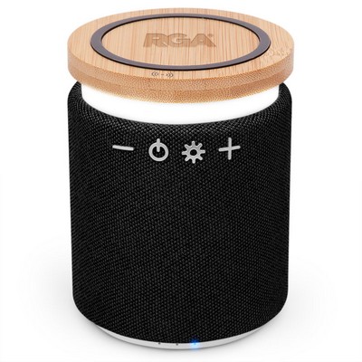 Lex Bamboo Wireless Speaker w/Phone Charger (Factory Direct - 10-12 Weeks Ocean)