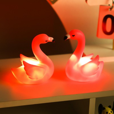 PVC Flamingo Atmosphere Night Light