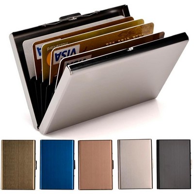 RFID Blocking Stainless Steel Credit Card Wallet