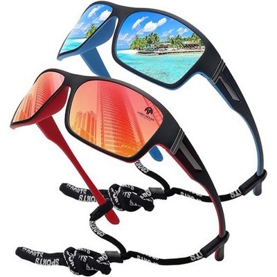 Polarized Lightweight Durable Sports Sunglasses