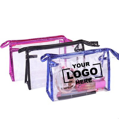 Clear Quart Size Travel Toiletry Bag