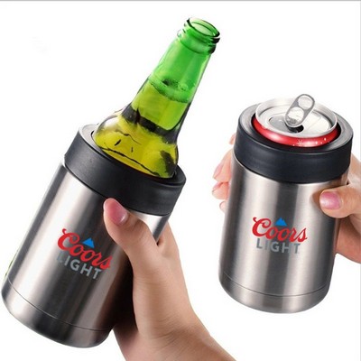 12 oz Stainless Steel Vacuum Insulated Can Cooler