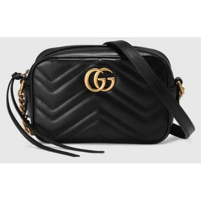 Gucci® Marmont Mini Black Shoulder Bag