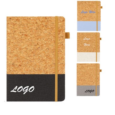 A5 Cork Spliced Pu Notebook