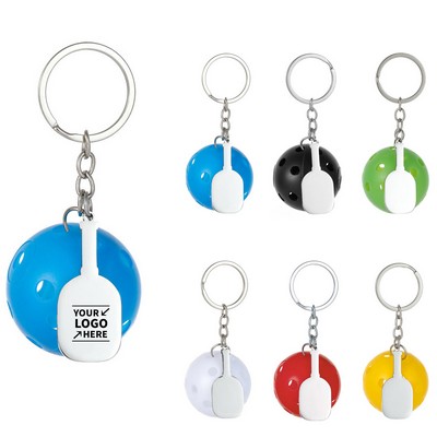 Pickleball Keychain