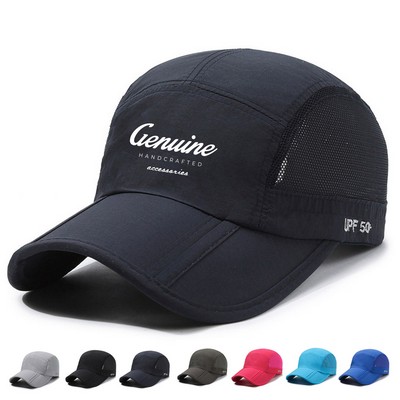 Foldable Mesh Sport Cap