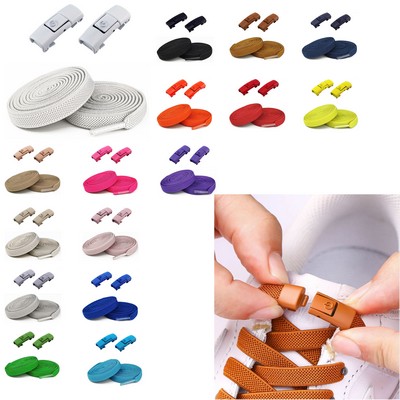 Push Switch Elastic Shoelace