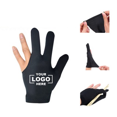 Billiards Three-Finger Cue Glove