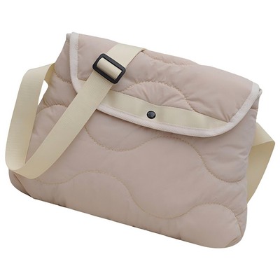 Quilted Puffer Crossbody bag