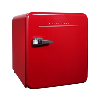 Magic Chef 1.6 Cu. Ft. Refrigerator, Manual Defrost, Retro - Red