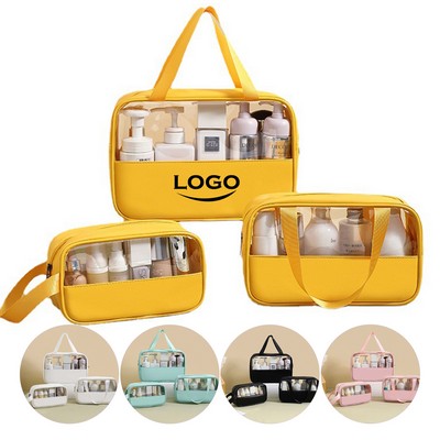 Clear Travel Makeup Bag