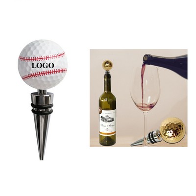 Sports Ball Wine Stoppers