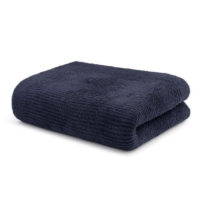 Throw - Soft Ribbed with Border - Kash-lite™ - Dark Navy - 52*70