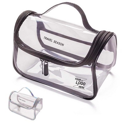 Portable Clear PVC Makeup Bag