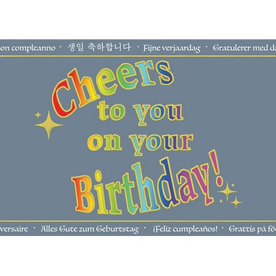 Birthday Cheers! Greeting Card