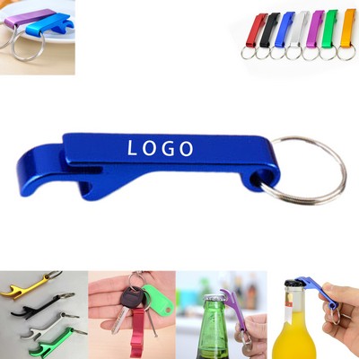 Custom Personalized Bottle Opener Keychain