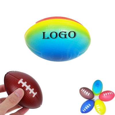 Mini Pu Ball Colorful Tiny Rugby Football