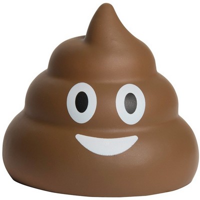 Squishy Emoji-smiling Poop Stress Reliever