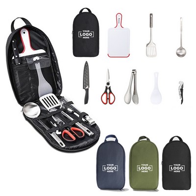 9 Piece Camping Cooking Utensil Set