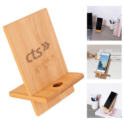 Bamboo Phone Stand