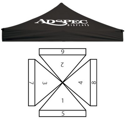 10 X 10' Replacement Canopy - Printed