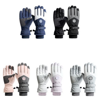 Winter Ski Riding Padded Warm Gloves