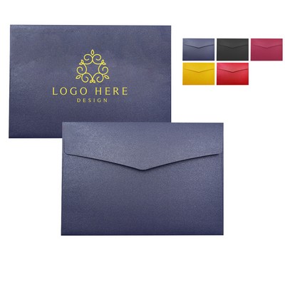 Vibrant Metallic Envelope