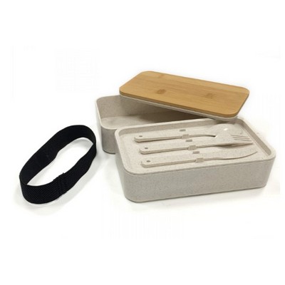 Wheat Stackable Lunch Set