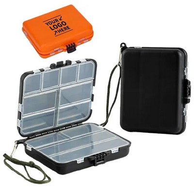 Double Sided Fishing Tackle Organizer Box