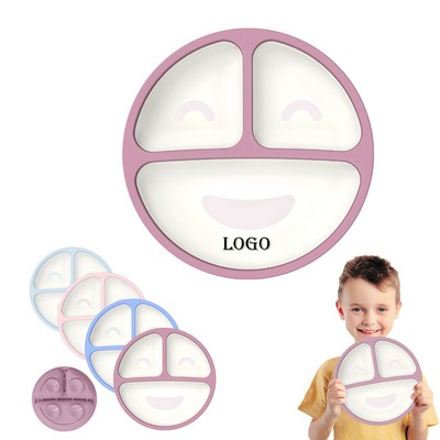 Food-Grade Silicone Baby Plates