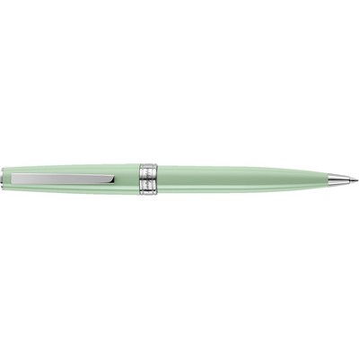 Luxury Line Montegrappa Armonia Mint Green and Silver Trim Ball Point