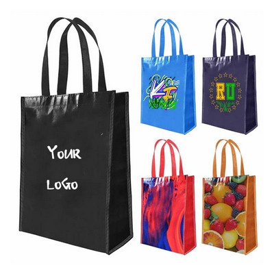 Laminated Grocery Tote Bag