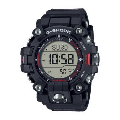 G-Shock Men's Mudman Triple Sensor Black & Red Bio-Based Resin Watch