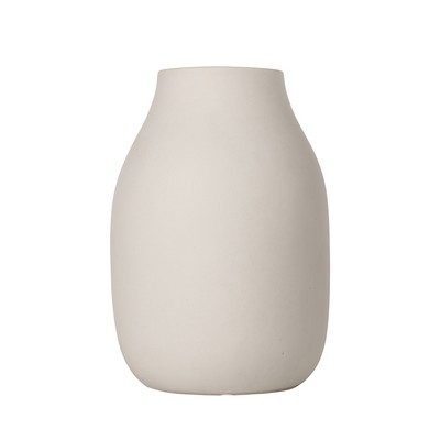 Blomus Colora - Vase Porcelain 8 X 6 - Moonbeam Beige