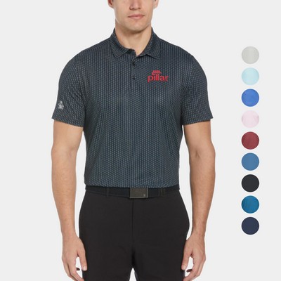 Original Penguin® Moisture Wicking Allover Pete Print Men's Golf Polo Shirt