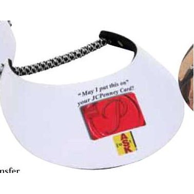 Heat Transfer Visor w/Coil Cord