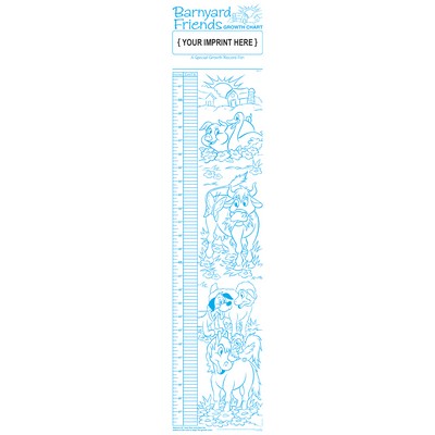 Growth Chart - Barnyard Friends