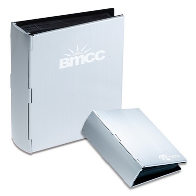 Brushed Aluminum Photo Album (Holds 80 of 4"x6" Photos)