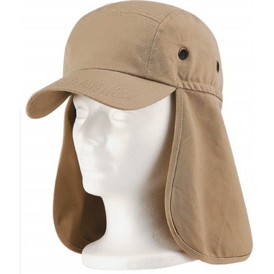 Ear Flap Cotton Twill Cap