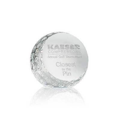 Golf Ball Paperweight - Optical 2-3/8"