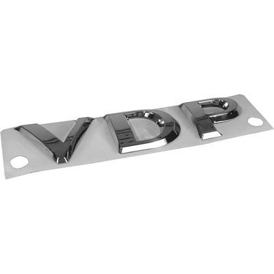 Size 1 Chrome Plated Name Plates - Individual Letter