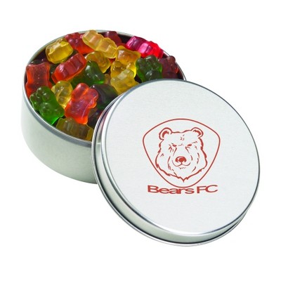 Large Round Tin - Gummy Bears (Assorted)